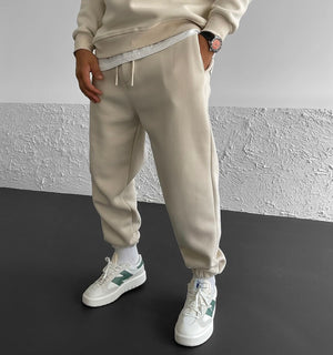 Pants Wide Plain Off white