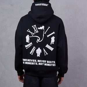 Hoodie Time Movies Over Size