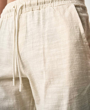 Short Linen Beige