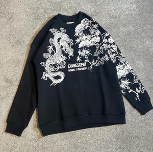 Sweatshirt Beige Snake