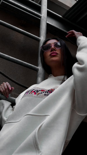 Hoodie Heart Off-White