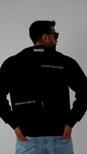 Sweatshirt Dont Down Black