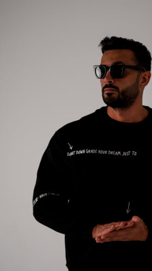 Sweatshirt Dont Down Black