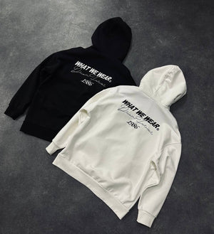 Hoodie White 1986