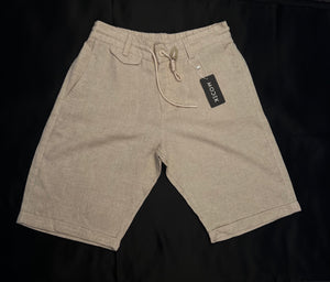 Short Linen Beige 2