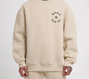 Sweatshirt I’m Not Basic Off White