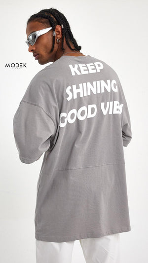 T shirt the Rock Grey