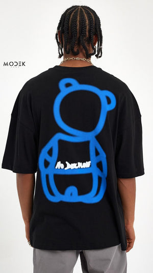 T shirt No del plain Black