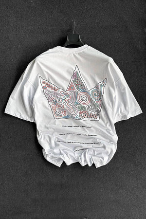 T shirt Self White