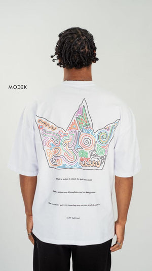 T shirt Self White
