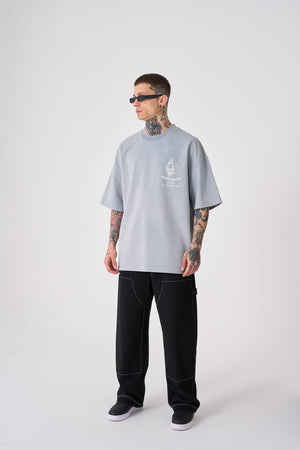 T shirt Thinkers Club Grey over size