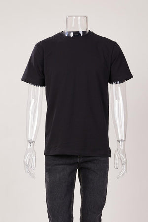 Plain T-Shirt Regular Size Black