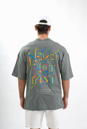 T shirt Fast Green Over Size