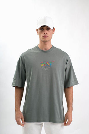 T shirt Fast Green Over Size