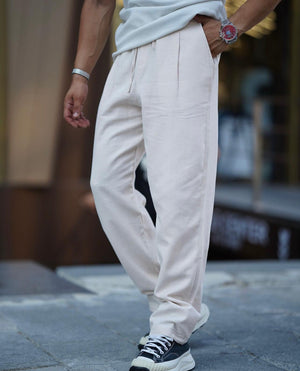 Linen pants Beige 3