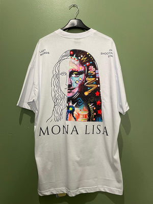 T-shirt over size Mona Lisa Beige