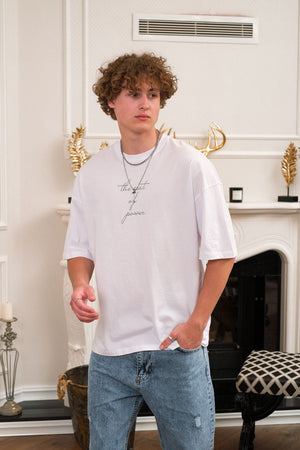 T shirt al power white