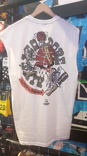 T shirt cut white