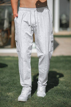 Pant plain gray