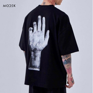 T shirt Peace over size