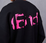 Hoodie End Over Size