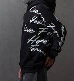 Hoodie writing