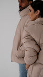 Puffer jacket Beige