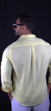 Linen shirt Yellow