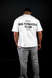 T shirt Thinkers Club white over Size