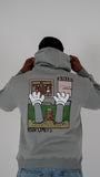 Hoodie Gray graphic