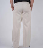 Pants Elastic Plain Off-White