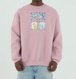 Sweatshirt Van Gogh Pink