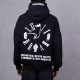 Hoodie Time Movies Over Size