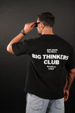 T shirt Thinkers Club Black over size