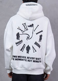 Hoodie Time Movies Over Size
