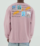 Sweatshirt Van Gogh Pink