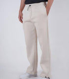 Pants Elastic Plain Off-White