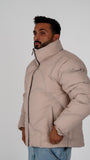 Puffer jacket Beige