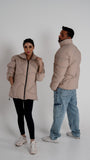 Puffer jacket Beige