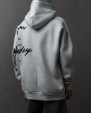 Hoodie writing