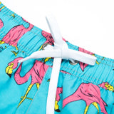 Swimming shorts flamingo Blue