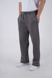 Pants Elastic Plain Dark Gray