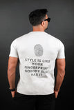 T Shirt Regular Fingerprint