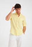 Linen shirt Yellow