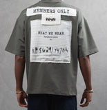 T-Shirt MEMBERS ONLY Over Size
