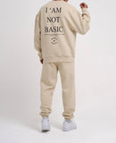 Sweatshirt I’m Not Basic Off White