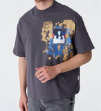 T-Shirt Who Are You Grey