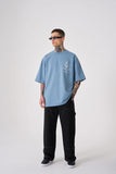 T shirt Thinkers Club Baby Blue over size