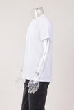 Plain T-Shirt Regular Size white