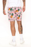 swimming short Pineapple pink ss